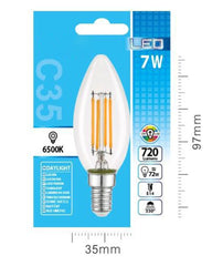 LED FILAMENTO VELA C35 7W E14