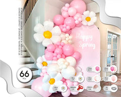 SET DE GLOBOS DAISY 66PC