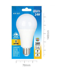 LED ESTANDRA A70 24W E27 LUZ CALIDA