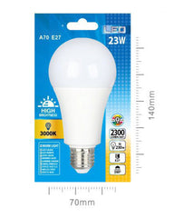 LED ESTANDRA A70 23W E27 LUZ CALIDA