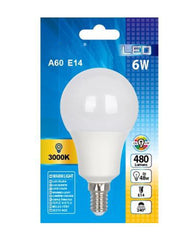 LED ESTANDAR A60 6W E14