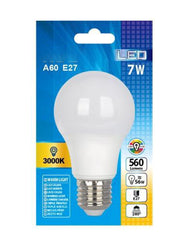 LED ESTANDAR A60 7W E27 LUZ CALIDA