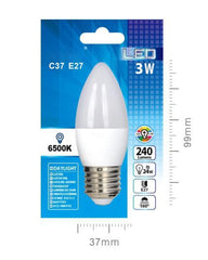 LED VELA C37 3W E27