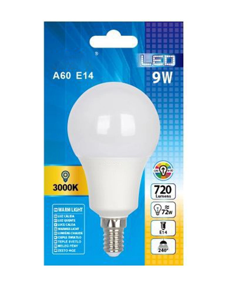 LED ESTANDAR A60 9W E14