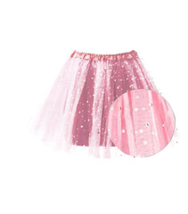 TUTU ESTRELLAS 30CM ROSA