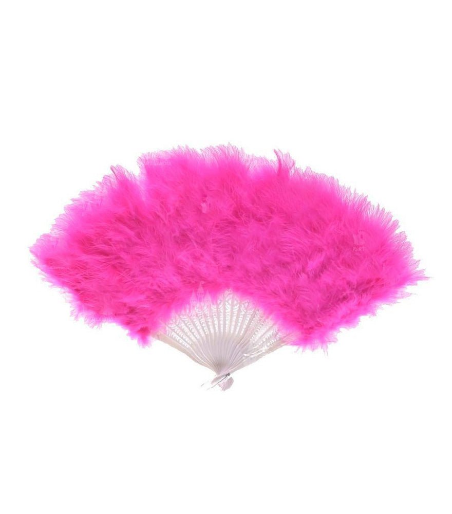 ABANICO DE PLUMAS FUCSIA - Vencashop