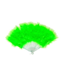 ABANICO DE PLUMAS VERDE - Vencashop