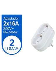 ADAPTADOR MULTIVIA 2 TOMAS - Vencashop