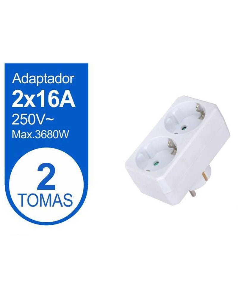 ADAPTADOR MULTIVIA 2 TOMAS - Vencashop