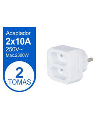 ADAPTADOR MULTIVIA 2 TOMAS - Vencashop