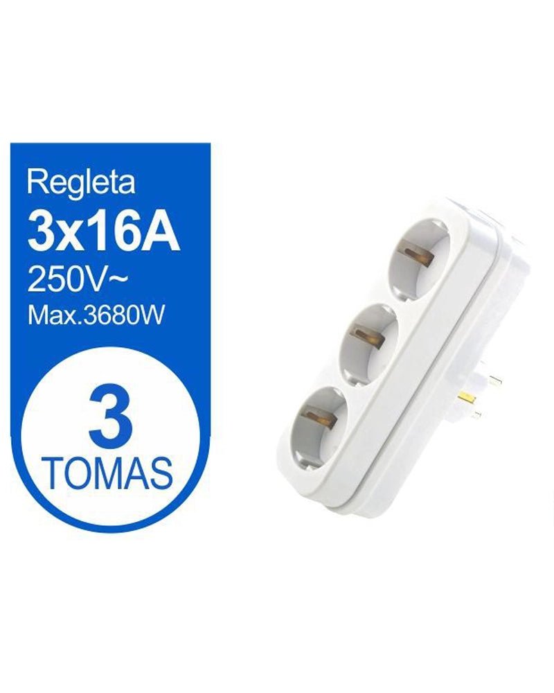 ADAPTADOR MULTIVIA 3 TOMAS - Vencashop