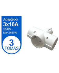 ADAPTADOR MULTIVIA 3 TOMAS - Vencashop