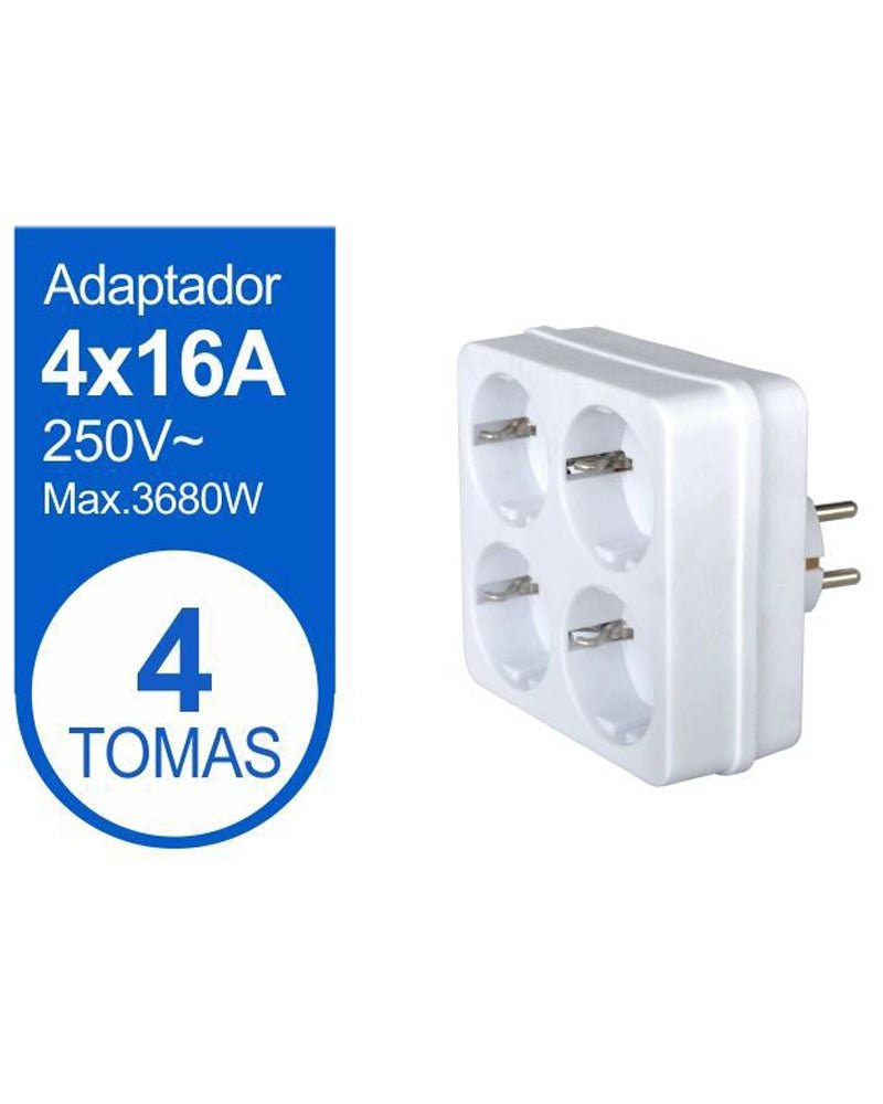 ADAPTADOR MULTIVIA 4 TOMAS - Vencashop