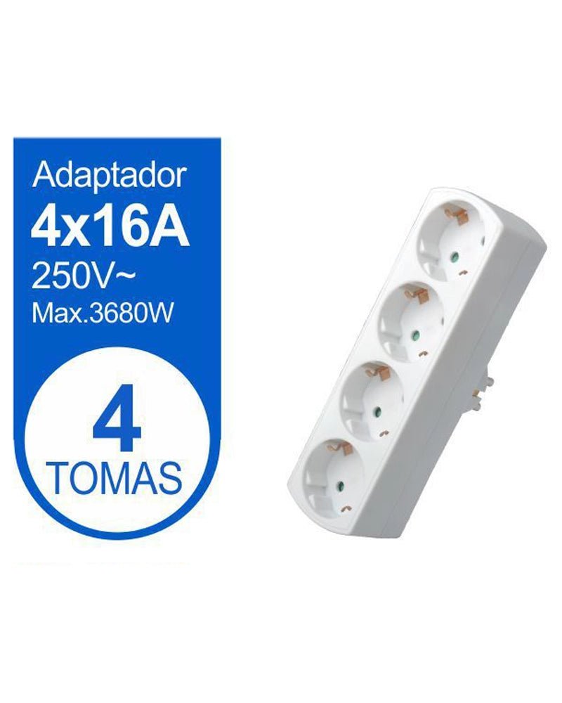 ADAPTADOR MULTIVIA 4 TOMAS - Vencashop