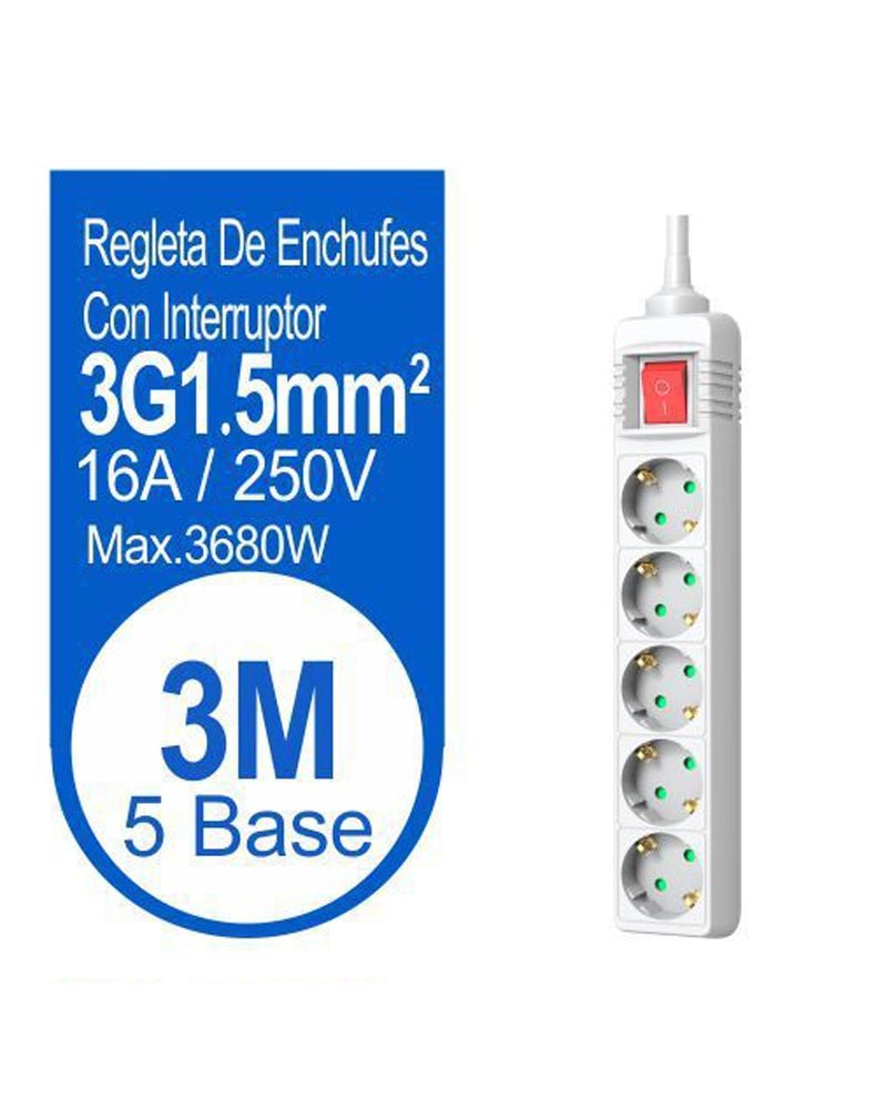 BASE MULTIPLE 5 TOMAS CON INT 3M - Vencashop