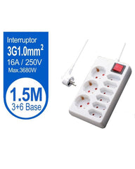 BASE MULTIPLE RECTANG 3+6 TOMAS CON INT 1.5M - BlissMarket