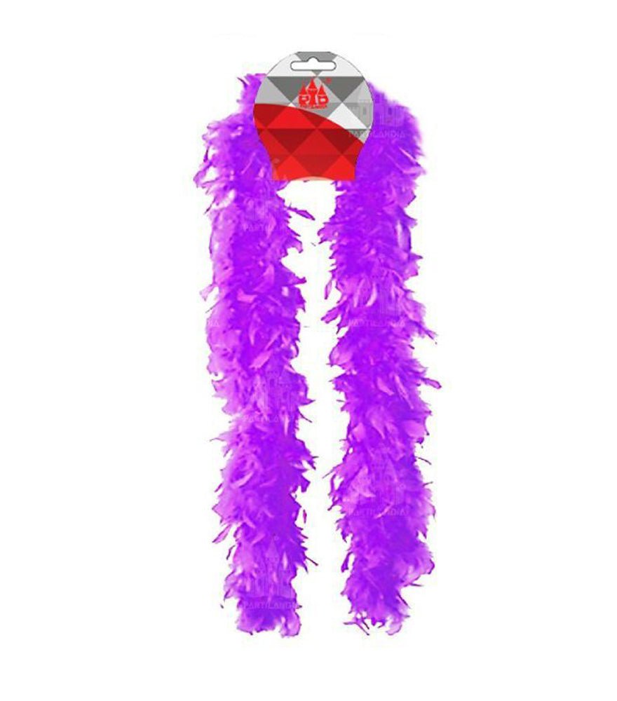 BOA DE PLUMAS MORADO - BlissMarket