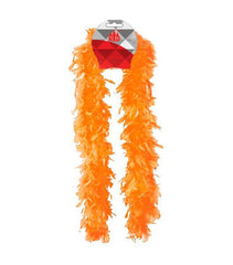 BOA DE PLUMAS NARANJA - BlissMarket