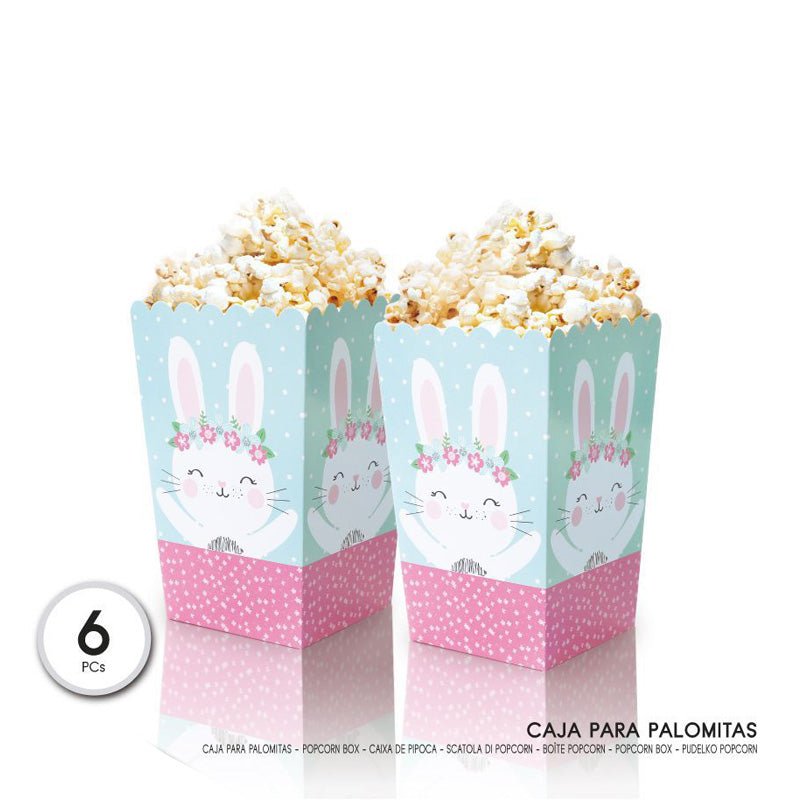 CAJAS DE CARTON PALOMITA RABBIT 6PCS - BlissMarket