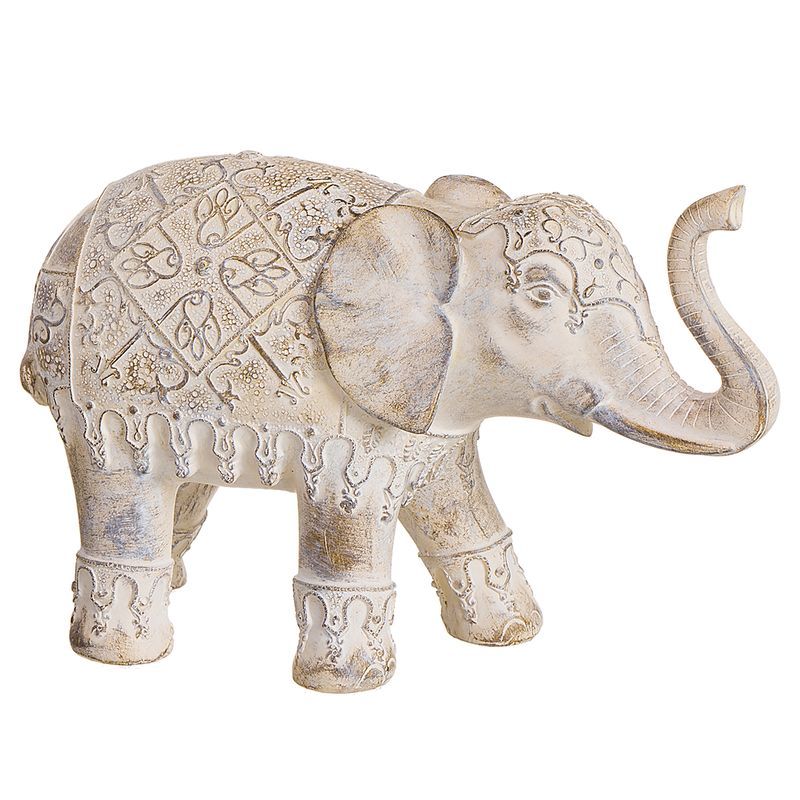 FIGURA ELEFANTE L NATURAL - BlissMarket