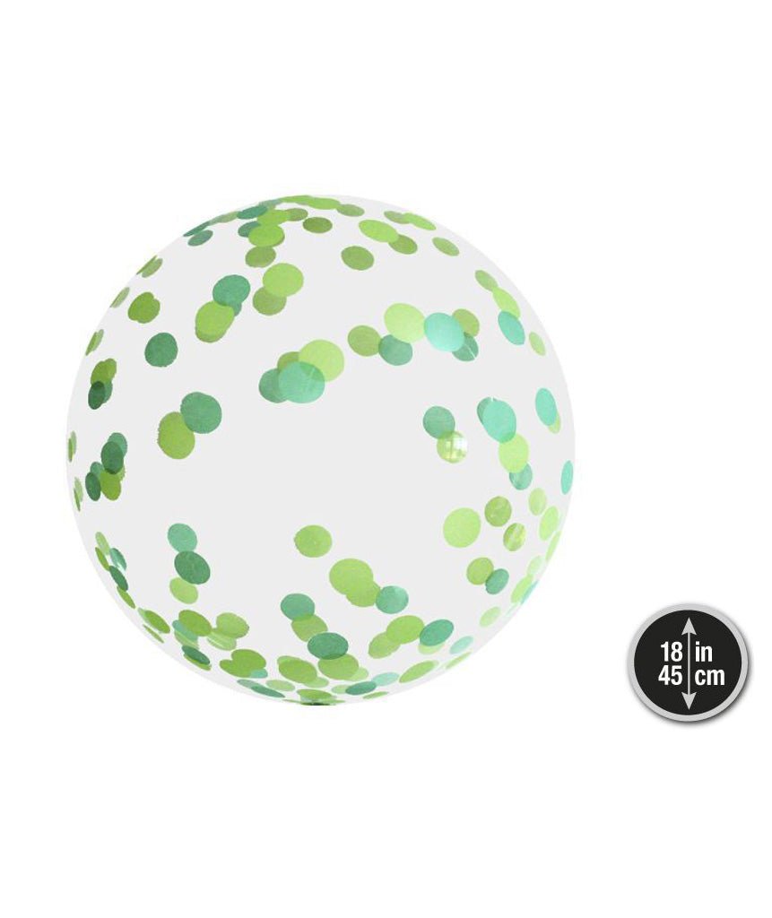 GLOBO BURBUJA 45CM 1PCS - BlissMarket