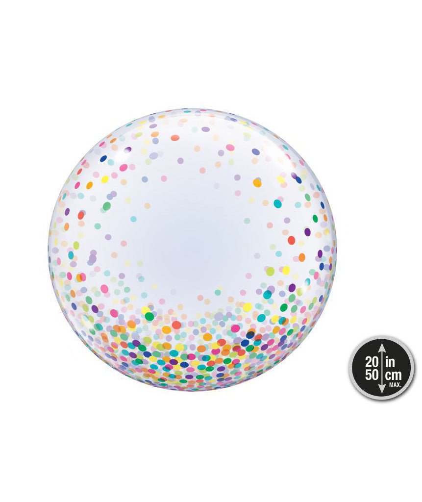 GLOBO BURBUJA 45CM 1PCS - BlissMarket