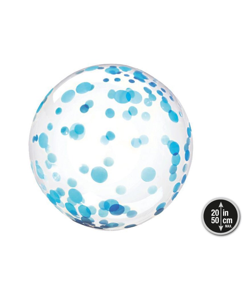 GLOBO BURBUJA 45CM 1PCS - BlissMarket