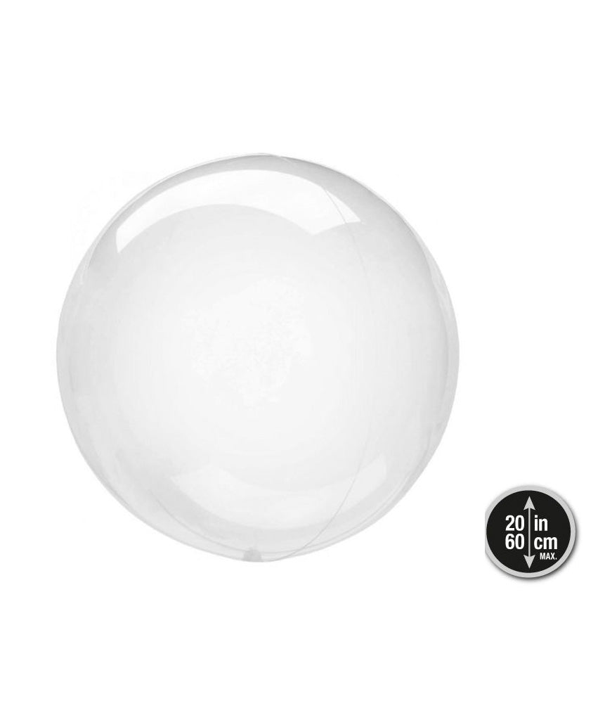 GLOBO BURBUJA 60CM 1PCS - BlissMarket