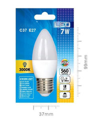 LED VELA C37 7W E27 - BlissMarket